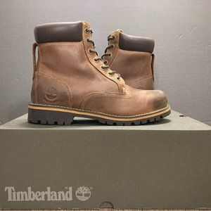 Timberland Rugged Waterproof 6 inch Medium Brown Full Grain Boots